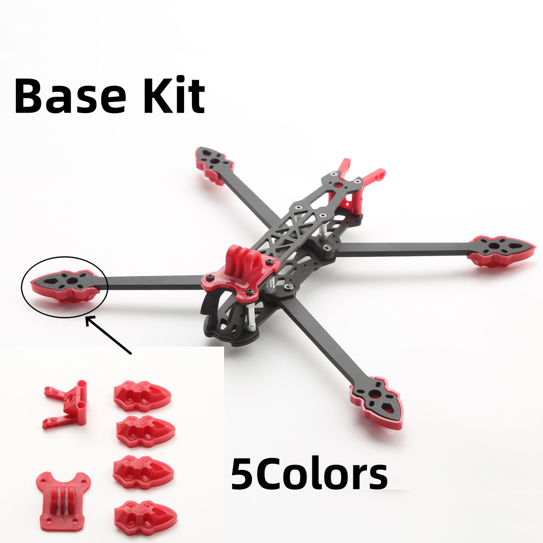 Mark4 5inch / 7inch FPV Frame  - Drone Kit Build Yourself のレビューと価格